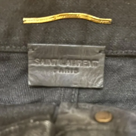 Saint Laurent Black Mini Skirt - Picture 4 of 4